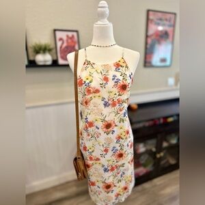 Forever 21+ Floral Sleeveless Dress Women’s 2X Spring